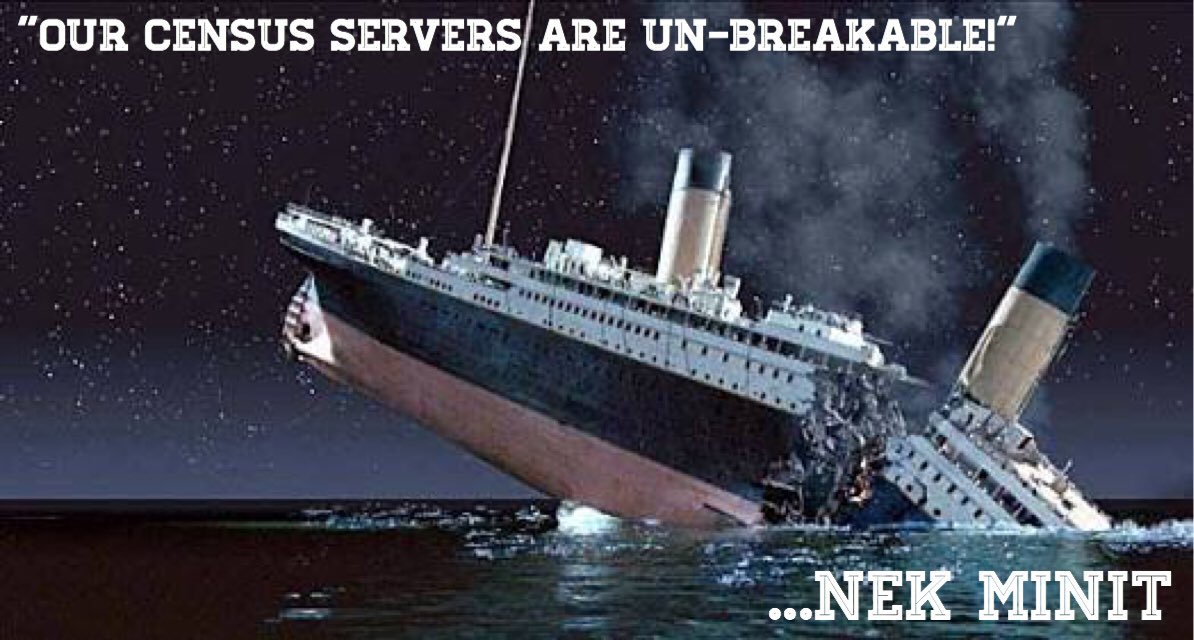 2squidges's tweet image. #censusfail #census2016
