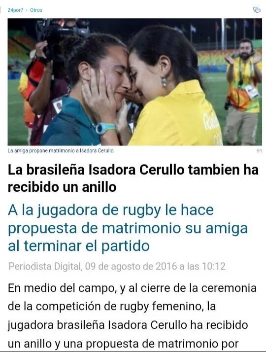 ziggypaz's tweet photo. 'Le hace una propuesta de matrimonio su amiga'
Porque obviamente, entre amigas es muy común casarse. https://t.co/s9MOsYIRKi