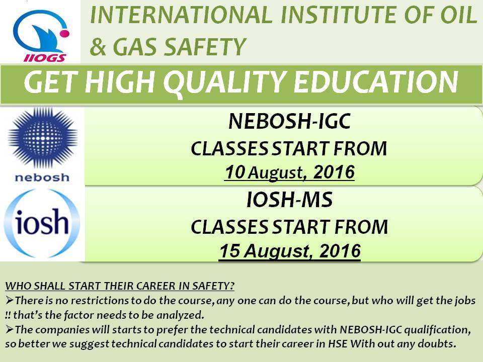 Amnah_iiogs's tweet photo. #IIOGS August Session dates are now out. Book your seat in Peshawar:
#IOSH (#MS)
#NEBOSH-#IGC

Call:
0342-9994443 https://t.co/wk2pjDanBg