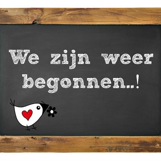 Vanaf 16:00 bent u weer welkom in de Jachthut