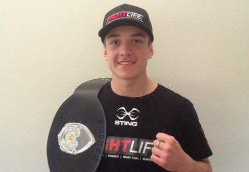 FightLife_Store's tweet photo. Congratulations 'Slammin' Sam Cameron-Hands for taking home the Wide Bay Title... #FightLifeTeam @StingSportsInt https://t.co/ED4MwDdDcj