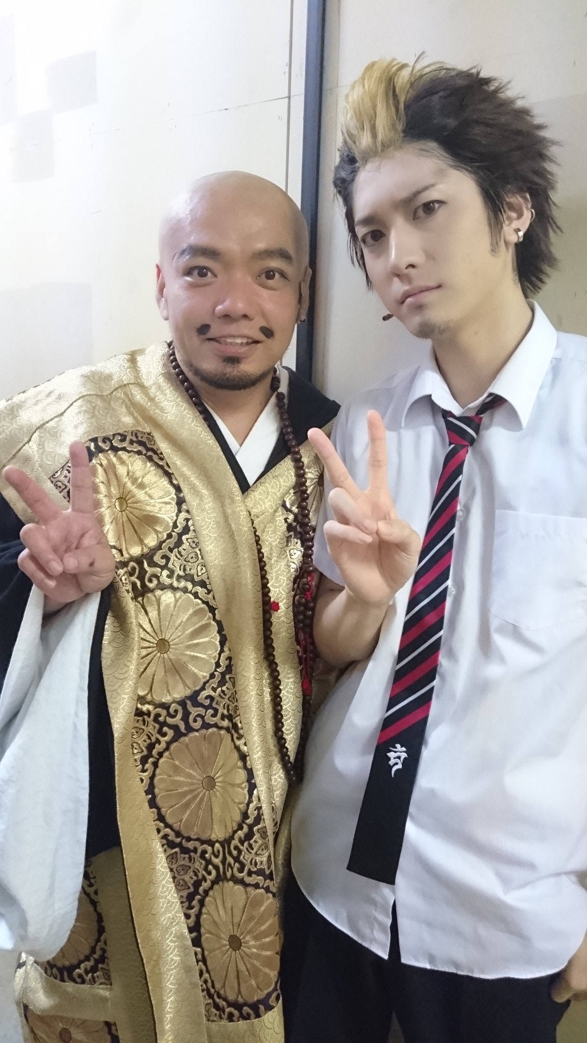 光宣 على تويتر 今日は 親子ショット 勝呂達磨 青エク 青の祓魔師 勝呂 青エク舞台