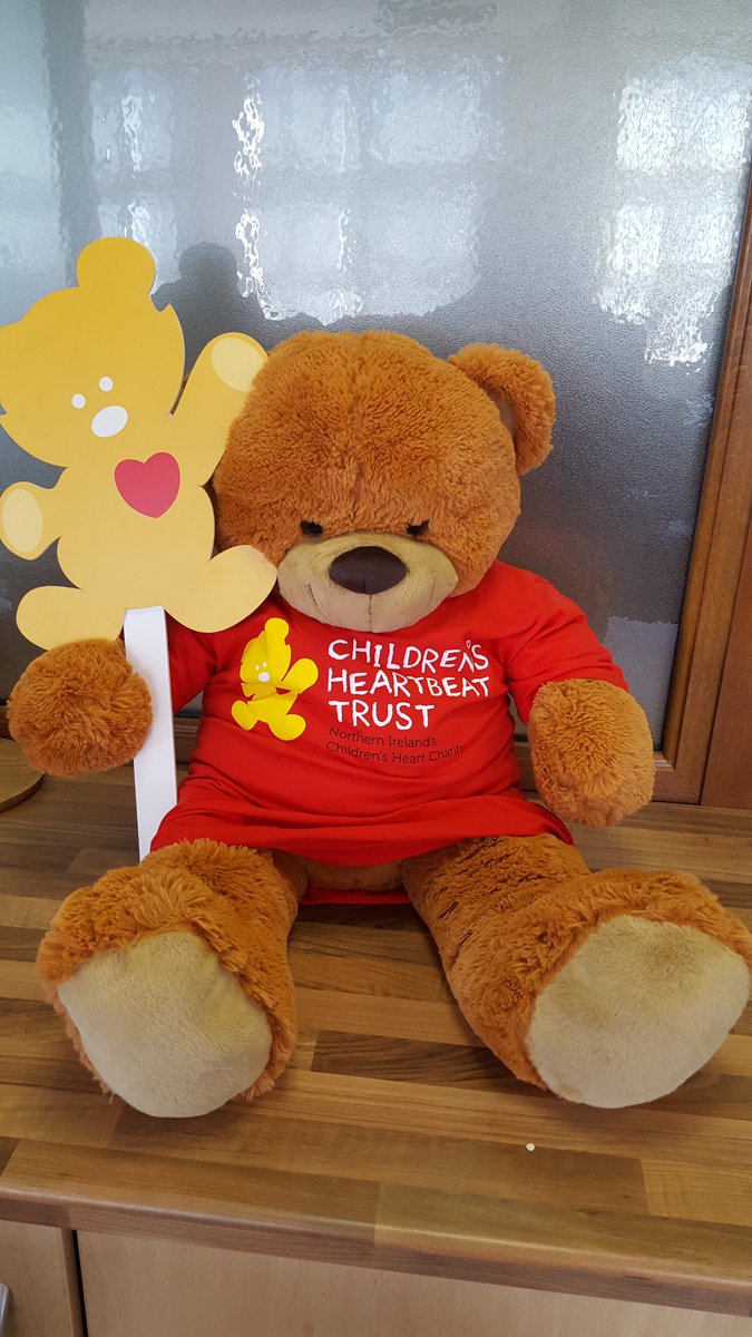 OrtusBusiness's tweet photo. We've a visitor in the office today - our Fun Day Raffle prize for this Saturday! Raffle in aid of @Chldns_Hrtbeat! https://t.co/mmW6RB1sDl