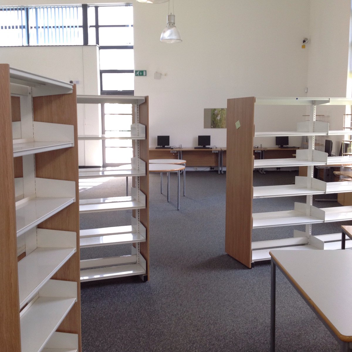 RHC_Library's tweet image. We're preparing the library for building works. We'll be closed until 12th Sept. #movingbooks #dusty @Reaseheath