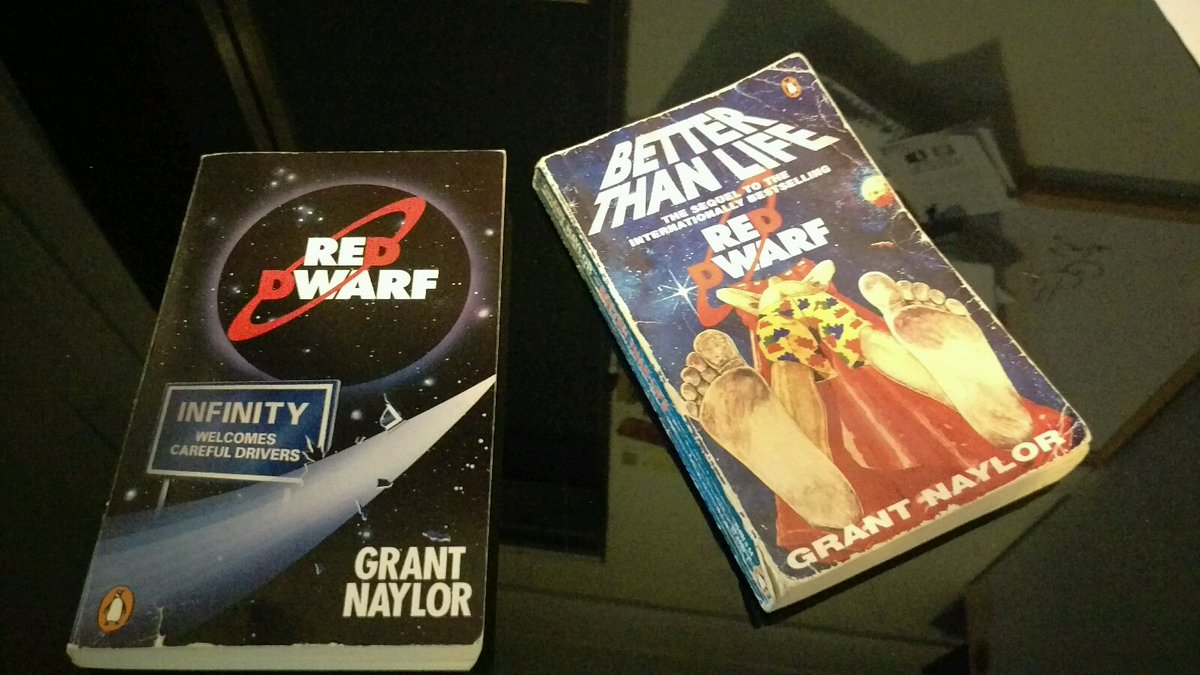 Brayn88's tweet photo. @RedDwarfHQ Here's mine, read many times over https://t.co/URkIspnh8r