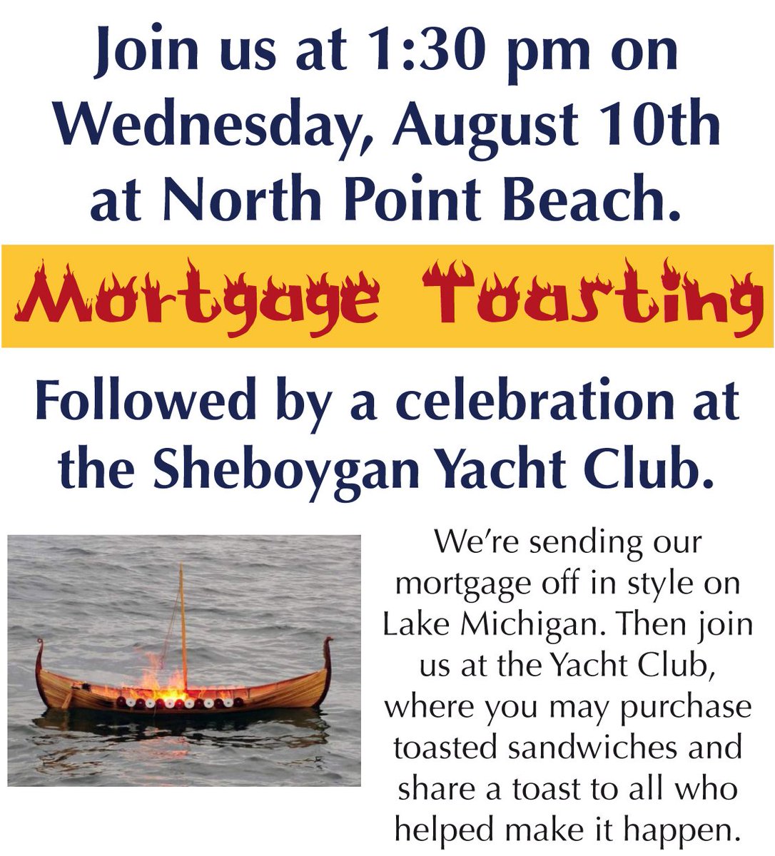 FreshMOWSC's tweet image. Join us at the Yacht Club for a toast to all who helped make it possible.