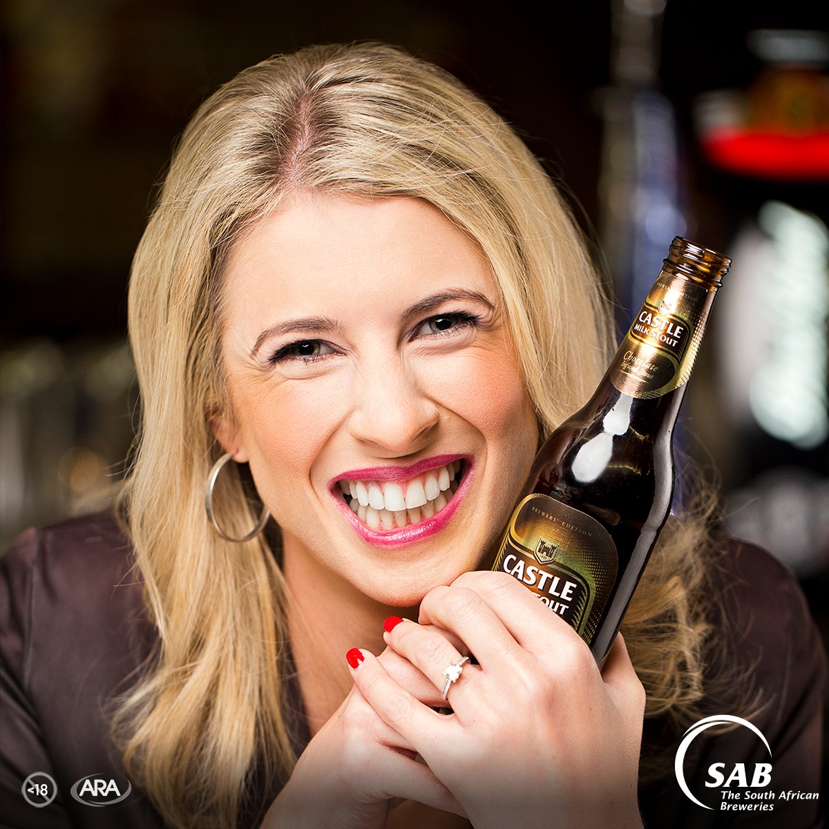 SABreweries's tweet photo. “Stereotypes around women &amp; beer belong in a library. Do men drink wine?” @daniquotes #SheLovesBeer https://t.co/QnGmJKCI5n
