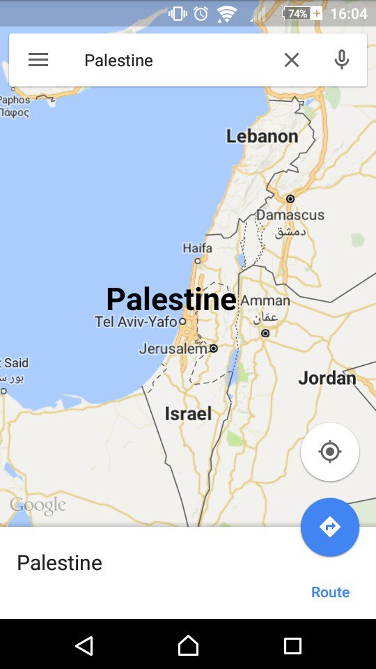 Google Maps accused of deleting Palestine but the truth is more