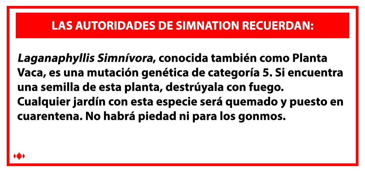 pekesims's tweet photo. La planta vaca es peligrosa. Tenga cuidado.
#LeySim https://t.co/otOatLlUYC