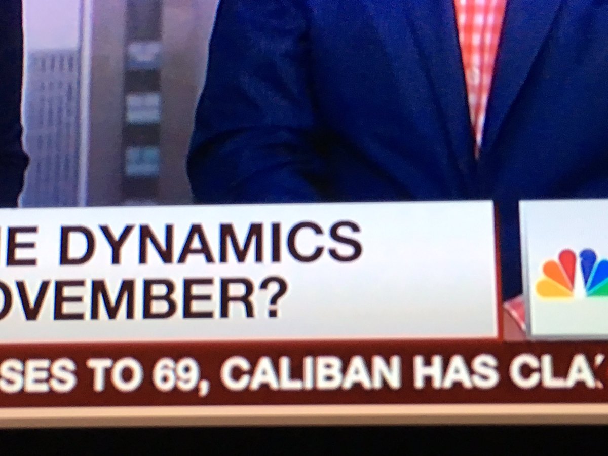 dionmcfall's tweet photo. Typo on @MSNBC ticker? Caliban or is it Taliban? https://t.co/AEejmlIsnf