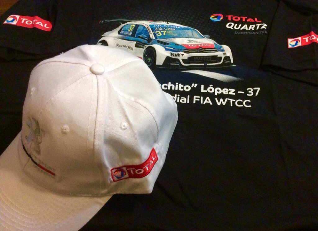 cesarsantomauro's tweet photo. Hoy 19:00 Sorteamos,Gorra de Ortelli Peugeot #TN y Remera de #JMLopez Seguí a @TotalArgentina y @mundosportextra https://t.co/6vVHBGM65L