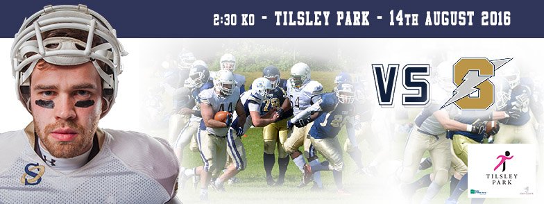 oxfordsaints's tweet photo. It's GAMEDAY this Sunday @TilsleyPark!

🏈 Saints VS @swindonstorm
📅 Sun 14 AUG
⏰ 14:30 K.O
🍔 + 🍺 Food &amp; Bar 
🎟 FREE https://t.co/PWx45E79uJ