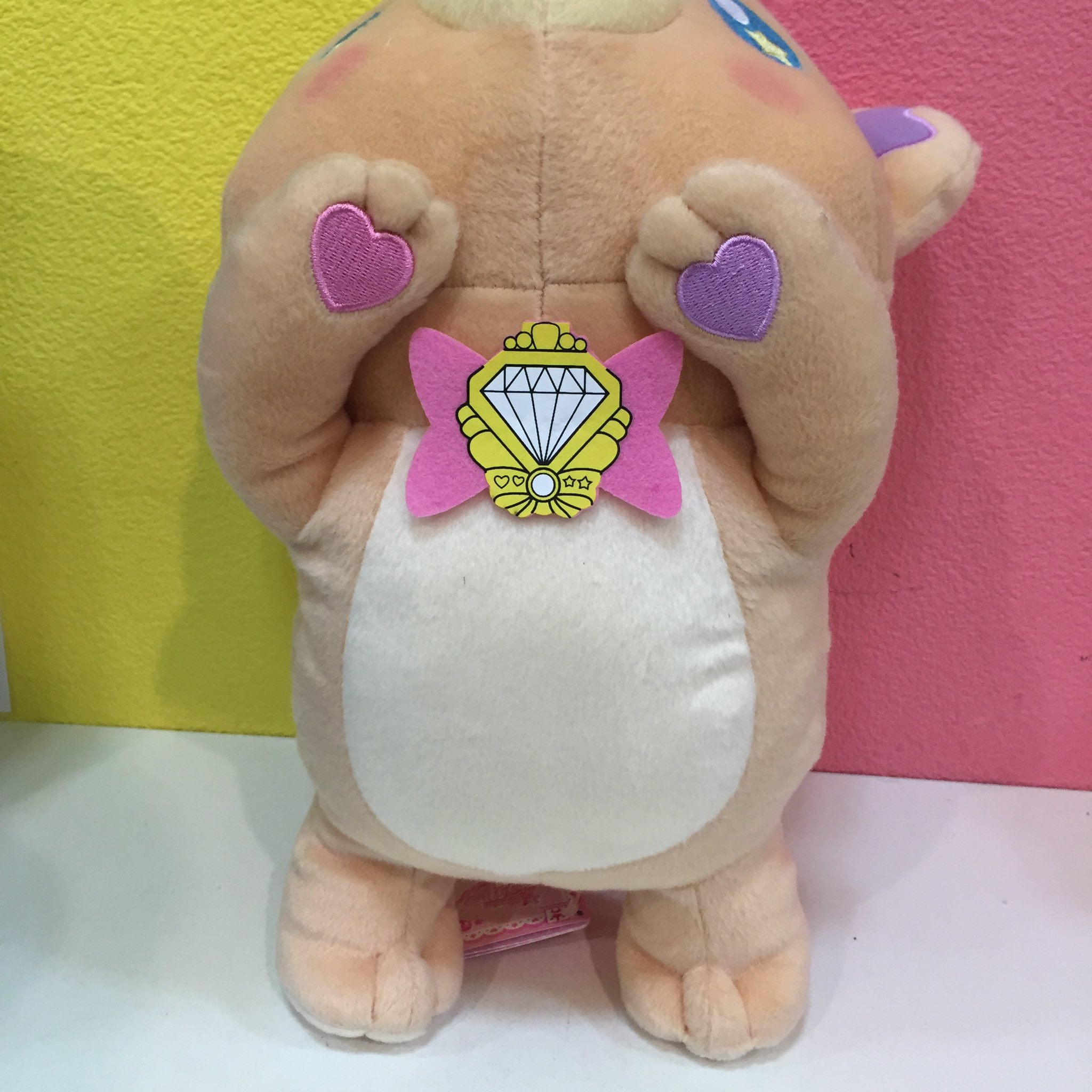 ソユーゲームフィールド湘南店 魔法使いプリキュア でっかいねそべりモフルンぬいぐるみ入荷しました しっぽがとてももふもふ そしてどの角度から見てもかわいい ぜひモフルンゲットしにきてモフ 魔法使いプリキュア モフルン プライズ