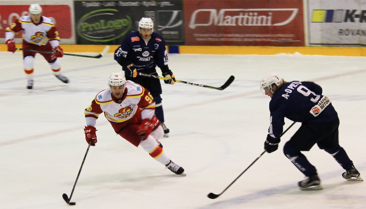 LappiAreena's tweet photo. Tunnelmia 4.8. Lappi Areenalla pelatusta #RoKi-#Jokerit -ottelusta. #Santasport #Rovaniemi #jääkiekko #icehockey https://t.co/yUQGTkR593