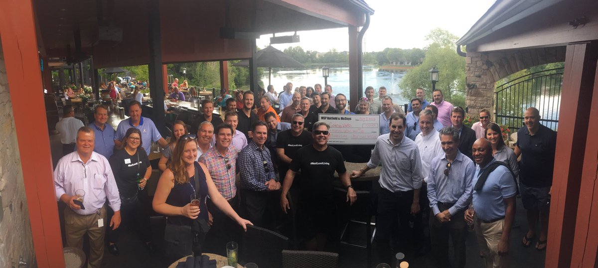 CraigCPratt's tweet photo. Another super summer social with the @msphatmccoys group! Great group of Allstars supporting @GenesysWorksTC https://t.co/29SuWRmbwl
