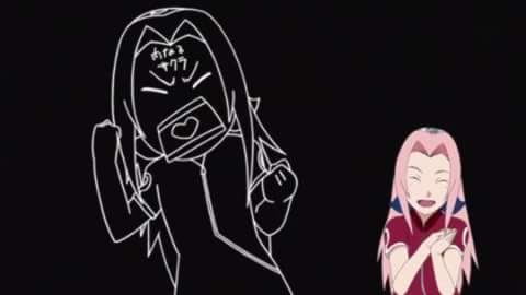 内なるサクラ！しゃーんなろ!! #SasuSaku #Naruto #Uchiha