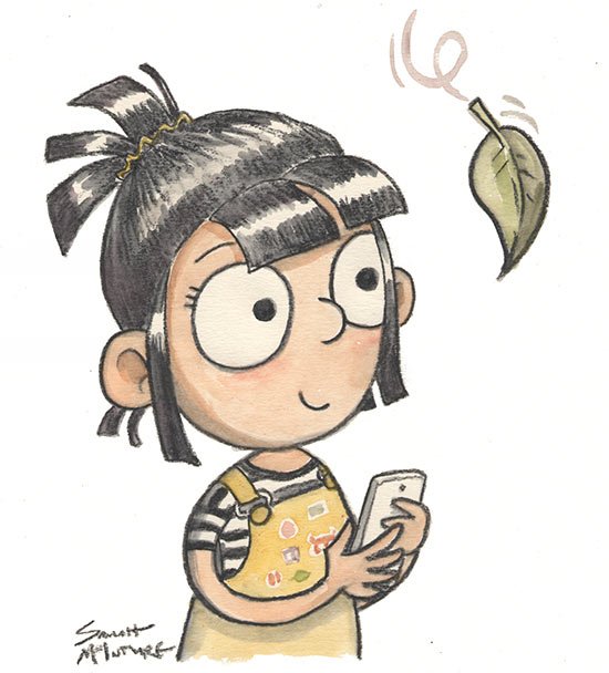 jabberworks's tweet image. Little fan art for my studiomate @ElissaElwick. (She doesn't actually look *this* young.) #LittleAdventurers