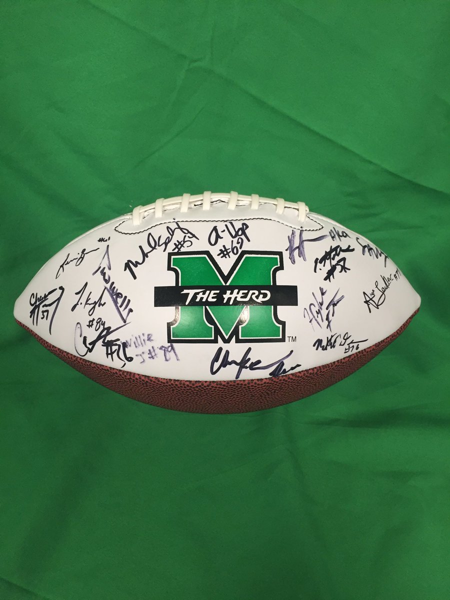 #HerdTicketTuesday

RETWEET this and FOLLOW us for a chance to win this autographed team football!