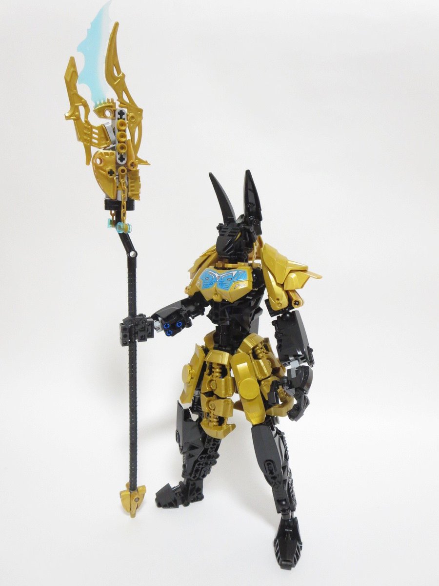 LEGO 創作⑤ ミニフィグ用アヌビスアーマー5世-