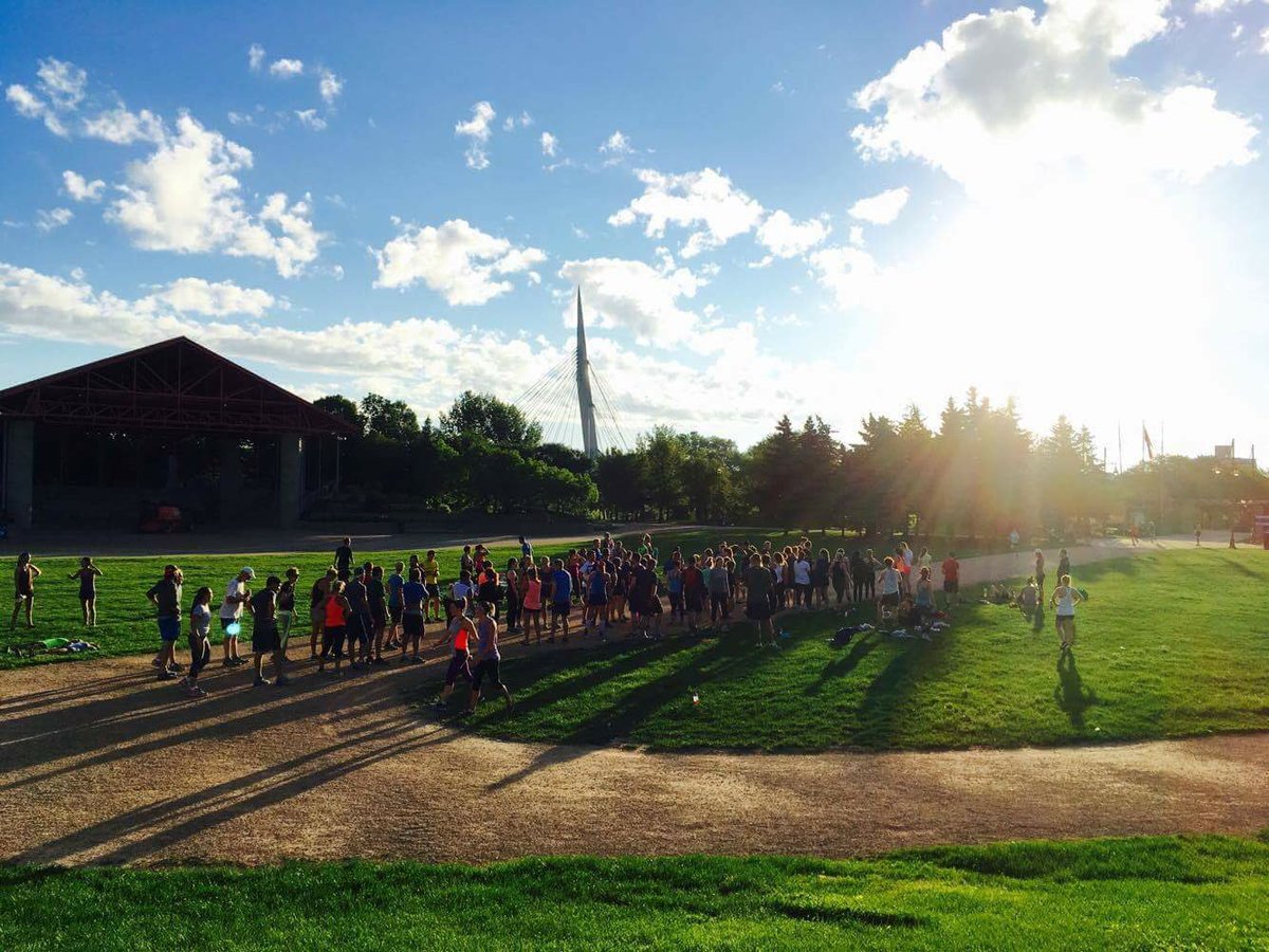 Winnipeg is beautiful at 6:14 am. #justshowup tomorrow morning and see for yourself - see you @TheForks skatepark