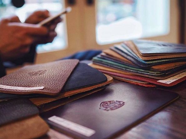 Dialing in the details. New leather options and styles in the works for this #fall 2016. #horween #mensfashion