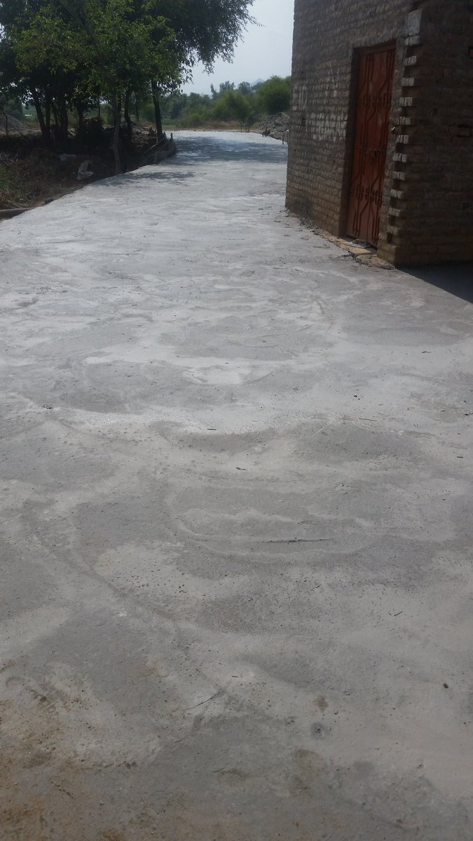 Starting streets construction by Dargai Tehsil Council Member Nazim Uc Heroshah Mr Aamir Sohail Khan.