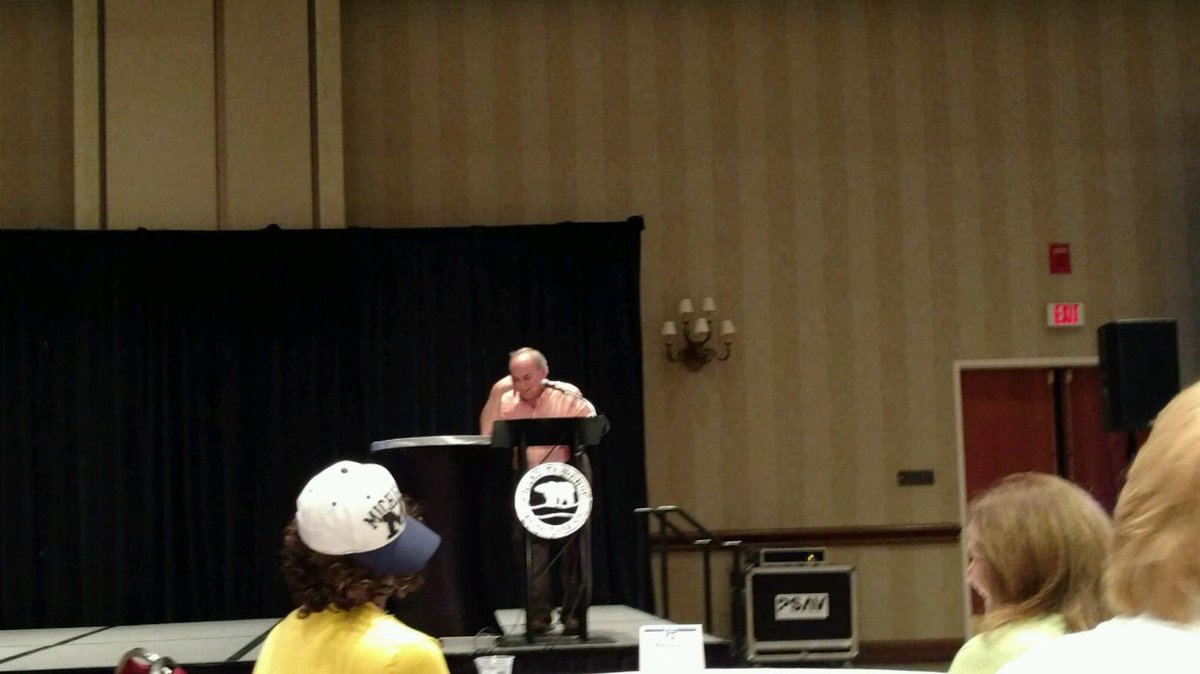 Greg LaMore, receiving the prestigious Beekman Award! <a href="/OAISD/">Ottawa Area ISD</a> @MAASEMichigan <a href="/hainesp/">Peter Haines</a>