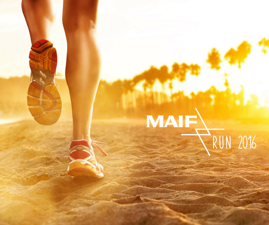 MAIF's tweet photo. #MAIFRun2016 Courez ou marchez pr la bonne cause au profit l'#asso Vagdespoir du 13-15/08 ➡ https://t.co/U1loVBL5Oa https://t.co/gXV7c4ayAA