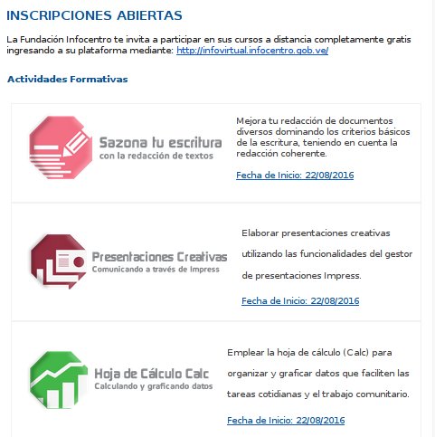 LInfovirtual's tweet photo. Te invitamos a participar en cursos gratuitos a distancia. Entra en nuestra plataforma https://t.co/5oxoDpQYNH https://t.co/55w3IiVLfH