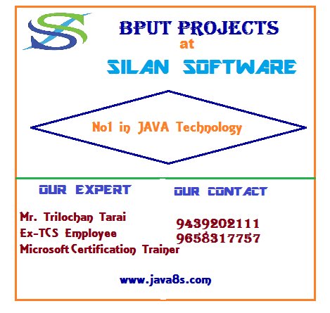 Java8s_'s tweet image. BPUT projects for all technocrats....only at Silan Software &amp;amp; java8s.com