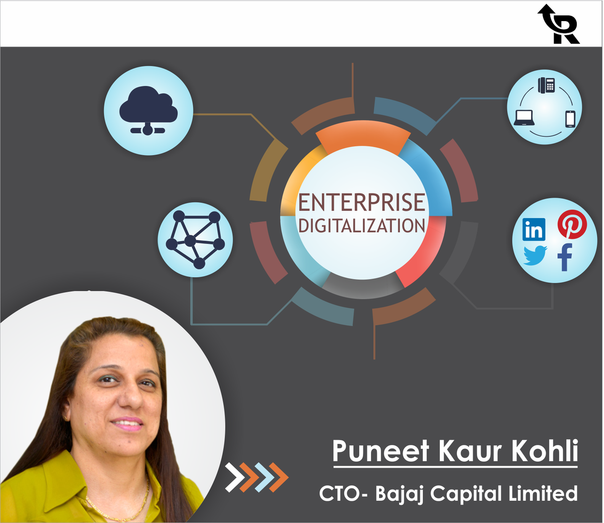 recruitography's tweet photo. Puneet Kaur Kohli, #CTO - Bajaj Capital Limited, speaks on #digitalization. Read more at https://t.co/YQdgorZwcH https://t.co/vaG67HeF9R