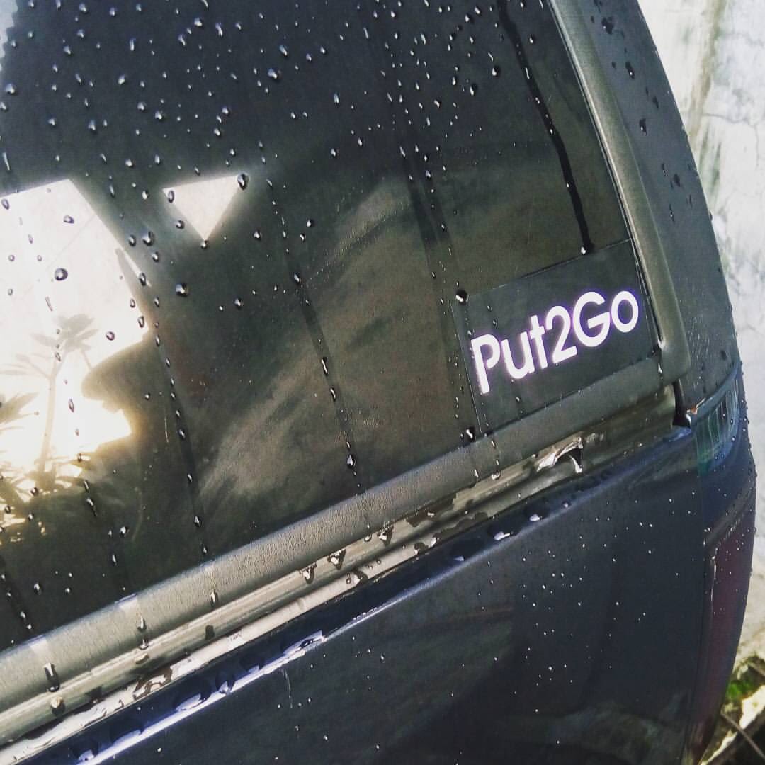 Put2Go's tweet image. @rtkChannel got a #Put2Go sticker on his car! Isn&apos;t that nice?