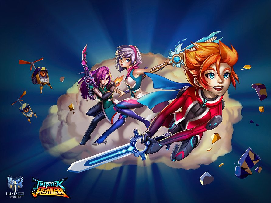 JetpackFighter's tweet image. Hey fighters! You can chat with other players on the JPF Discord server: discord.gg/p8N9ApH