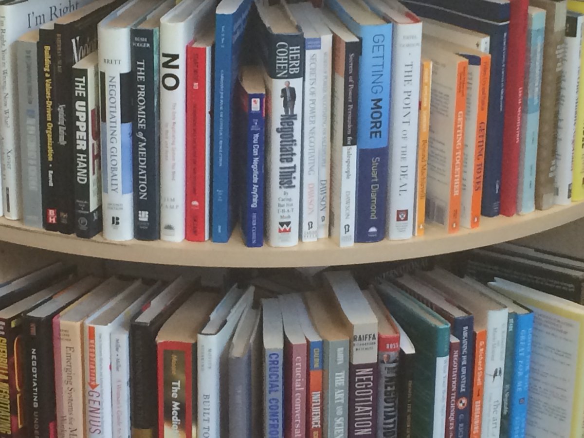 Consensus (@consensus) on Twitter photo What's your favorite #negotiation and #communication book? #NationalBookLoversDay
<a href="/Stuart_Diamond/">Getting More</a> What's your favorite #negotiation and #communication book? #NationalBookLoversDay
<a href="/Stuart_Diamond/">Getting More</a>