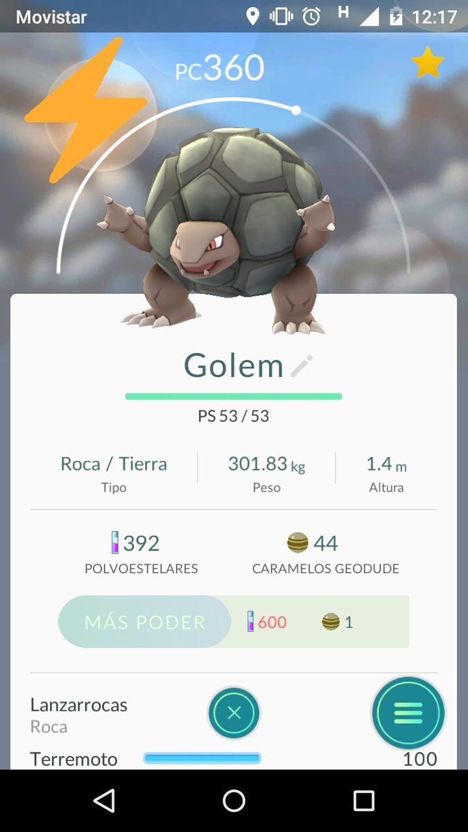 TInstintobbca's tweet photo. Esta fue la captura del Día!! #ImagenDelDia #PokemonGo #BahiaBlanca https://t.co/flzxbURixQ