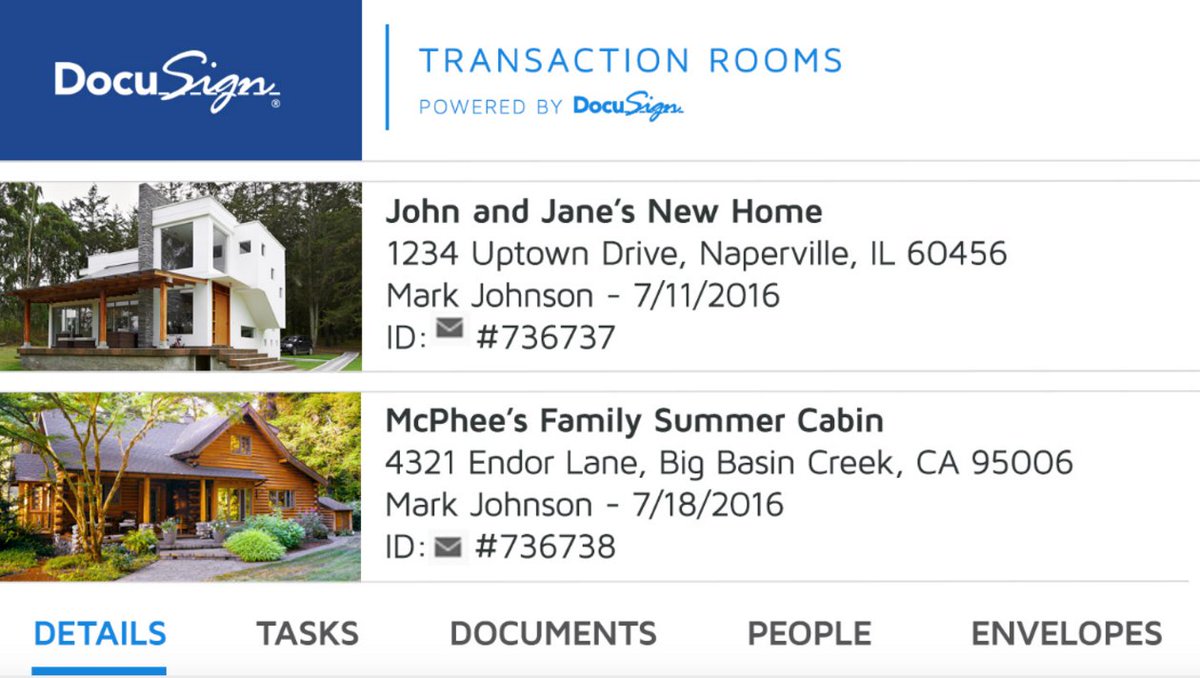 Docusign's tweet image. #TipsforRealEstate: Why should you give your #transaction room a name?

Find out: bit.ly/2bcc4xu