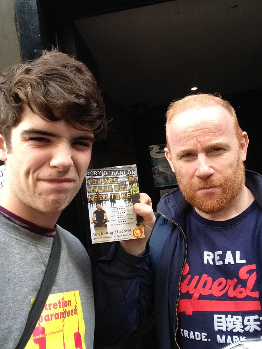 Doyled_Again's tweet photo. All Gingers of Fringe unite! 1/2 price tickets quote #GingeFringe @GingerlyCompany #TeamGinge @ParadiseGreenUK 20.45 https://t.co/hIpVKpCflL