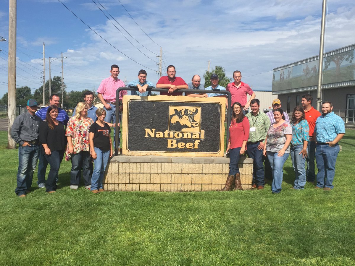 OKCattlemen's tweet photo. National Beef inDodge City fabricates 400 head of beef/hour #eatbeef #CLA24 #farmtofork https://t.co/T4gxB0QJUl