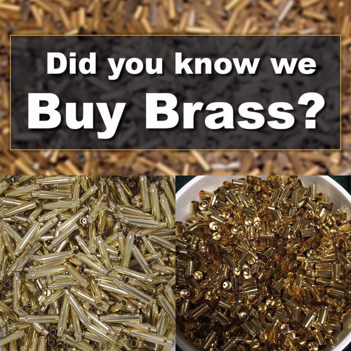jpaegel's tweet photo. We buy brass and other reloading related items.  #reloadingbrass #sortingbrass https://t.co/9wQmwTXqcY