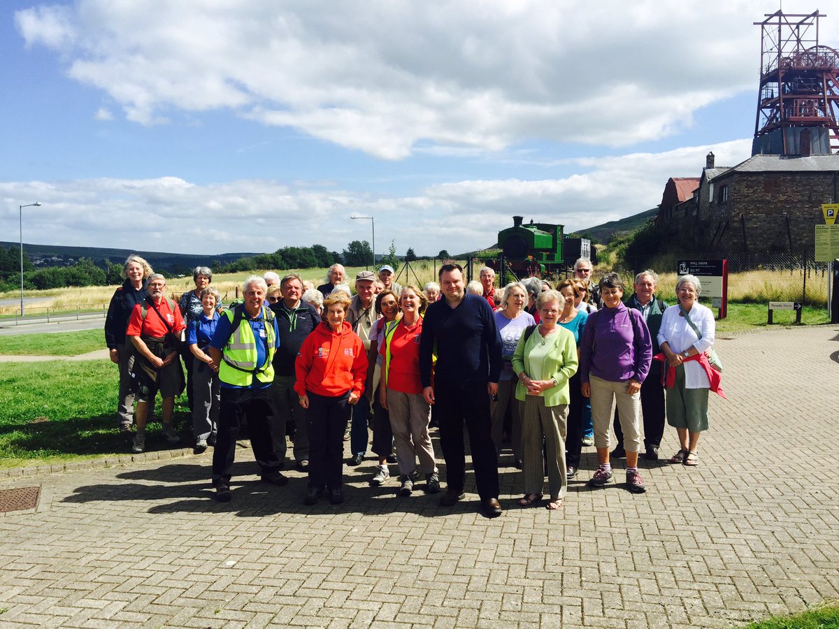 NickTorfaen's tweet photo. Great afternoon at @BigPitMuseum seeing the health &amp; social benefits of @LetsWalkCymru Torfaen "Take a Stroll" Group https://t.co/PXrCff8TYi