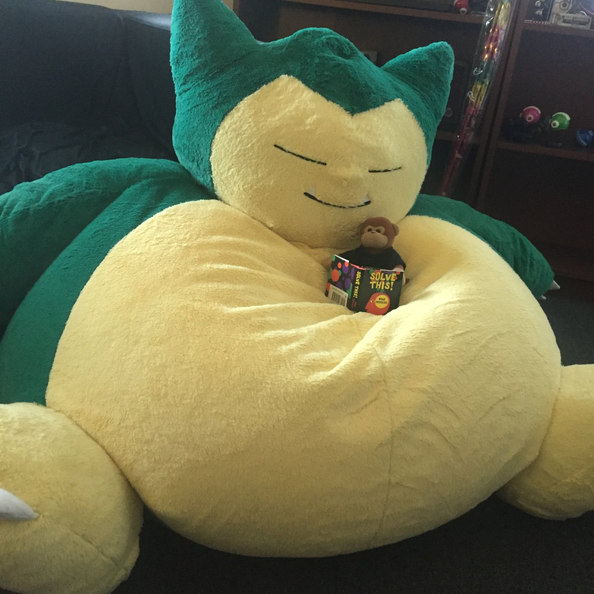 Thinkgeek On Twitter Nerdist The Snorlax Bean Bag Chair Is A