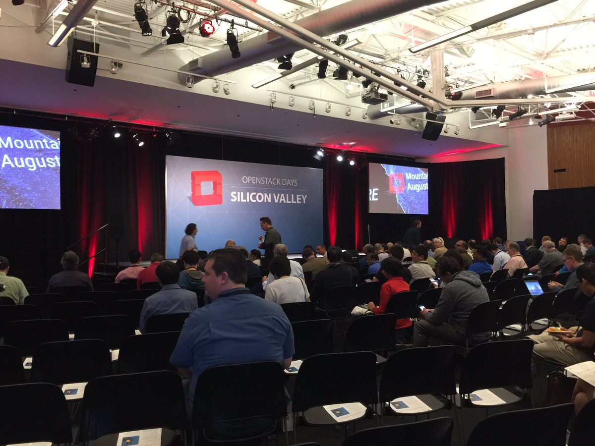 rstarmer's tweet image. Day one #openstacksv with @emaganap