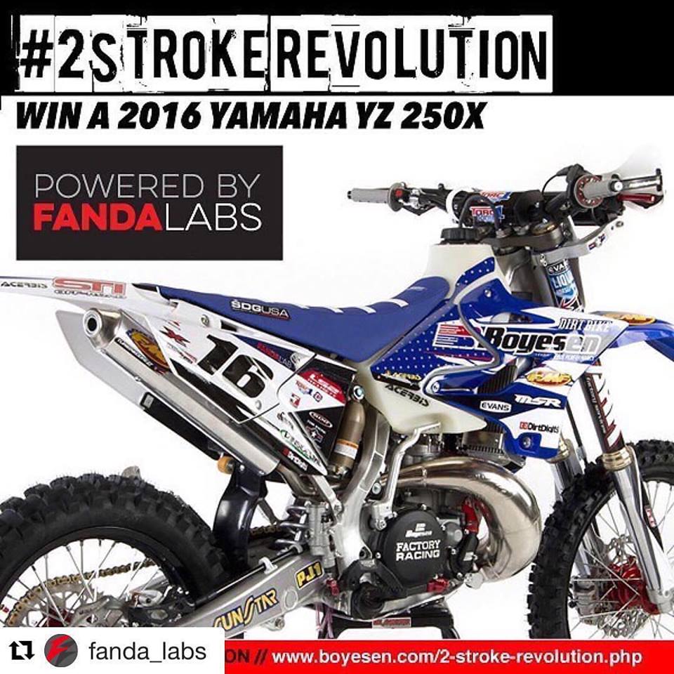 fandalabs's tweet photo. 2016 2 Stroke Revolution Contest - Month 3 Winner Announced!!
Visit https://t.co/5IV7gs8OMv for a chance to win! https://t.co/an6PGvwUzA