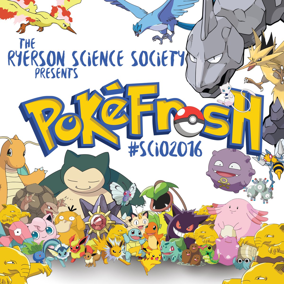 usstorontomet's tweet photo. Excited to announce this year's orientation theme - Pokéfrosh! See you all Sept. 1st. More details to come #SciO2016 https://t.co/otCehG2xjI