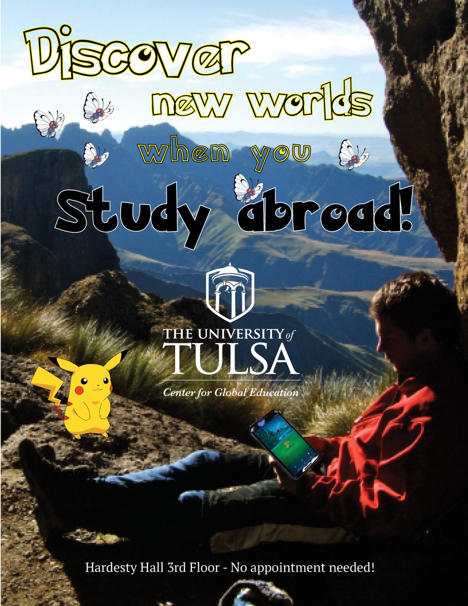TUStudyAbroad's tweet photo. Looking to discover some place new &amp; amazing? Come talk to us on the 3rd floor of Hardesty Hall about study abroad! https://t.co/LFhzHkRqYi
