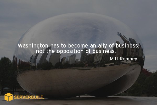 Serverbuilt's tweet image. Washinton has to become an ally of business, not the opposition of business... #serverbuilt #speedoptimized