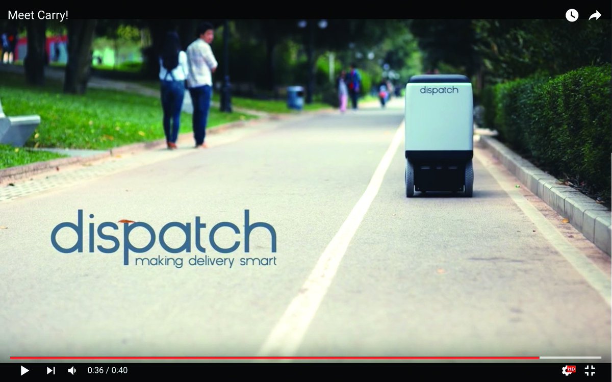 MarketingWeekEd's tweet photo. Robot delivery vehicle company @dispatch_ai is one of our #100disruptivebrands https://t.co/xwz43nwDFx https://t.co/ErVQ3I48wj