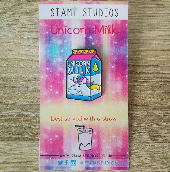 madebycooper's tweet image. Another great #Unicorn pin with it's #backingcard 🦄