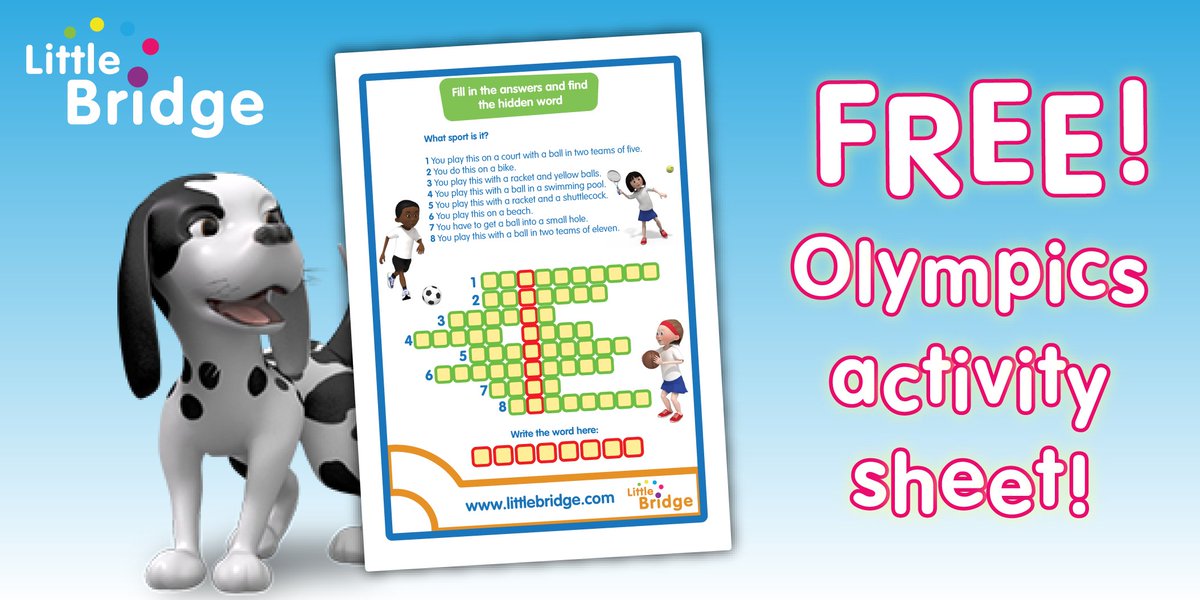 Message us for a free #Olympics2016 activity sheet! What's your favourite #sport? #Rio #edtech #activekids