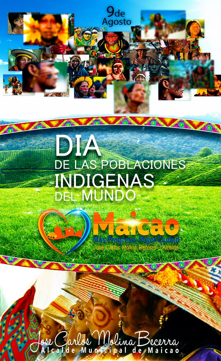 CronicaMaicao's tweet photo. Día Internacional De Los Pueblos Indígenas #MaicaoMasProgresoMejorCiudad #Maicao90Años https://t.co/teIa56LQ0O